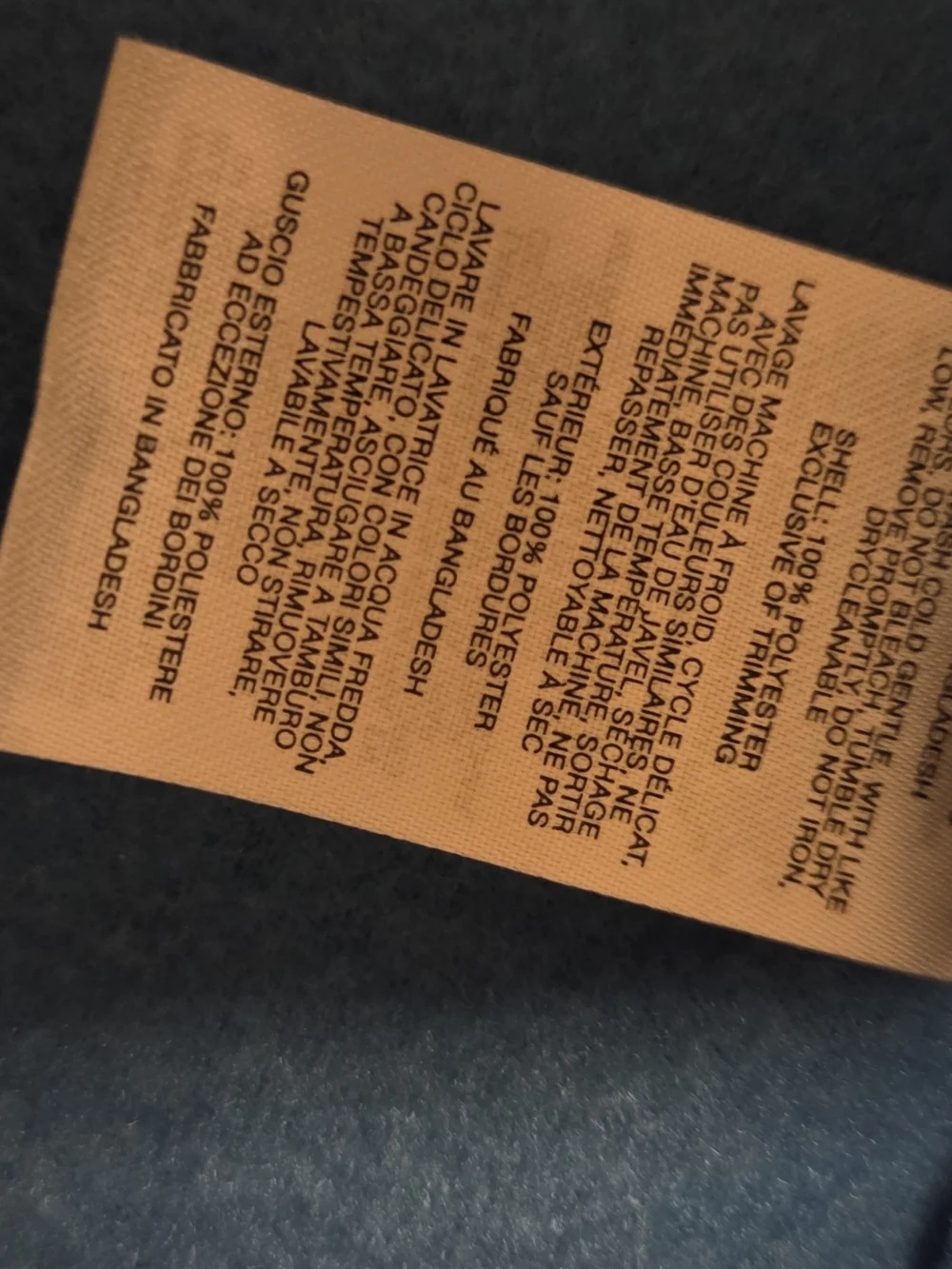 Columbia Blue Full-Zip Fleece Jacket